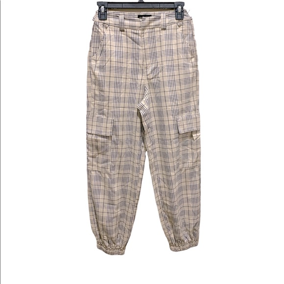 Urban Outfitters Checkered Cargo jogger pants - Picture 4 of 6